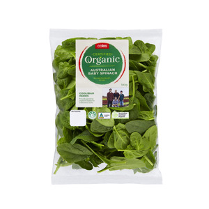 coles organic baby food