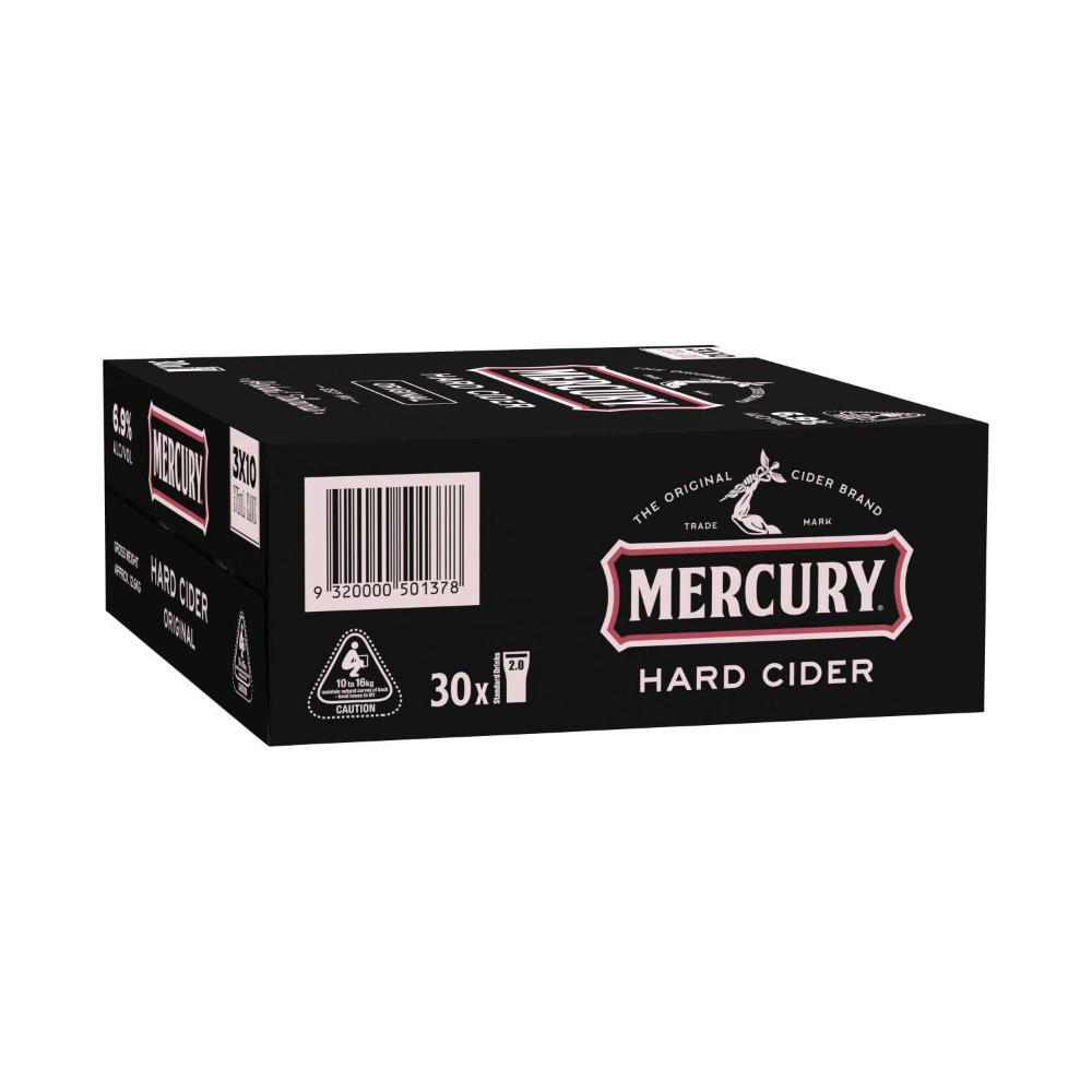 Buy Mercury Hard Cider Can 375mL 30 Pack Coles
