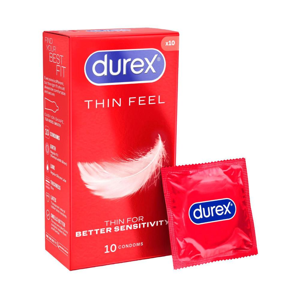 Buy Durex Fetherlite Ultra Thin Feel Condoms 10 pack