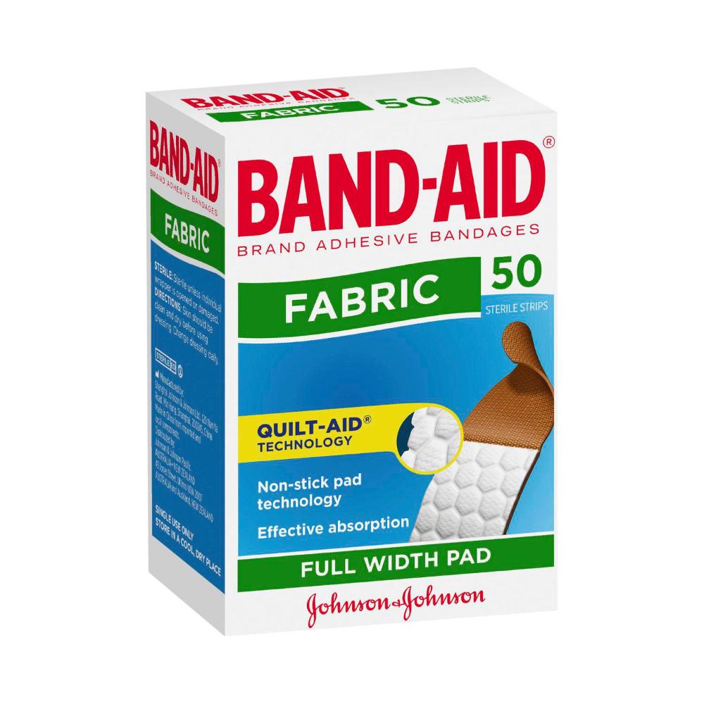 Band-Aid Fabric Strips | 50 pack