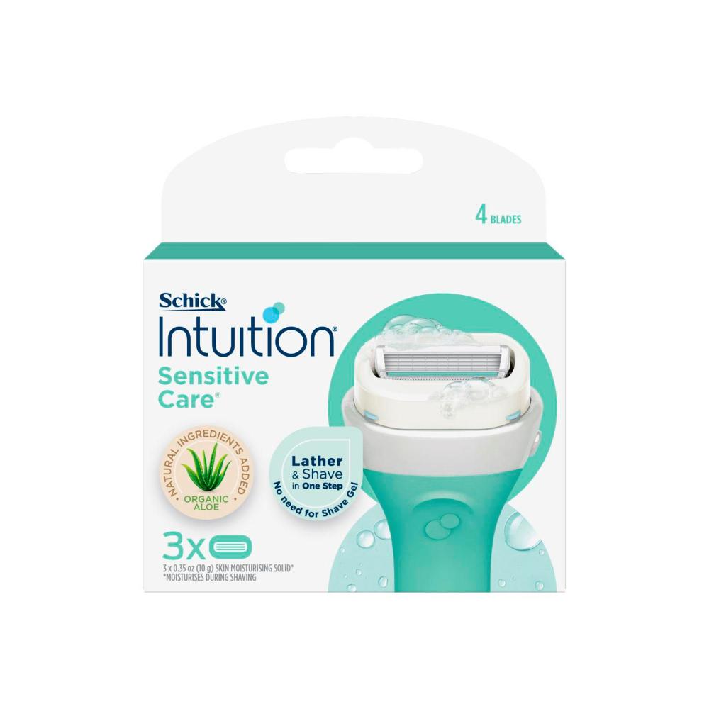 Buy Schick Intuition Sensitive Blade 3 pack Coles