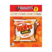 Arnott's Shapes Multipack Cracker Biscuits Mini Chicken Crimpy 8 Pack - View #7