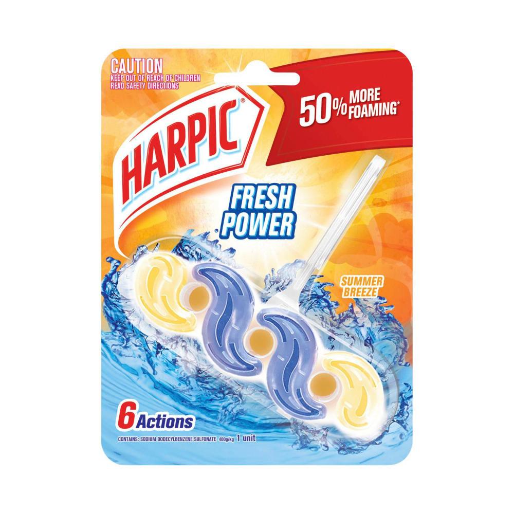 Buy Harpic Fresh Power6 Toilet Cleaner Summer Breeze 39g Coles