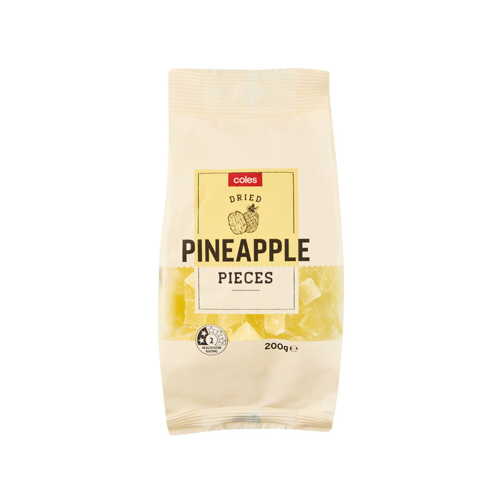 Coles Pineapple Pieces | 200g