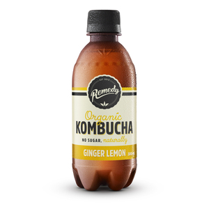 Remedy Organic Kombucha Ginger Lemon Sparkling Drink Coles Online