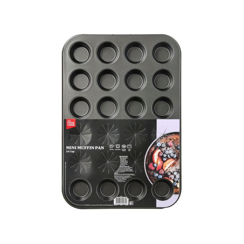 Cook Dine 24 Cup Mini Muffin Pan Each