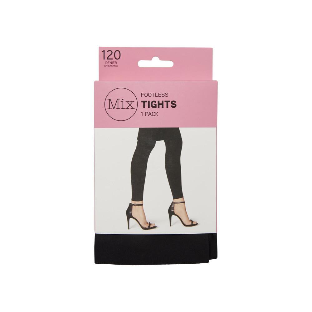 Buy Mix Footless Tights 120 Denier 1 pack Coles