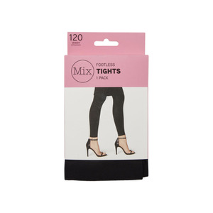 Mix Footless Tights 120 Denier | Coles 