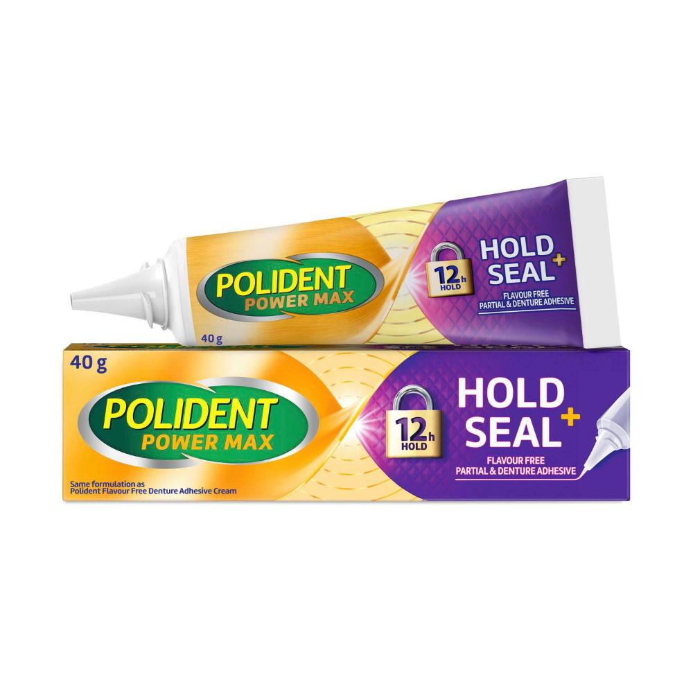 Super Poligrip Original Zinc Free Denture And Partials Adhesive Cream, 2.4 Oz, For Adults HSA/FSA Eligible - View #3