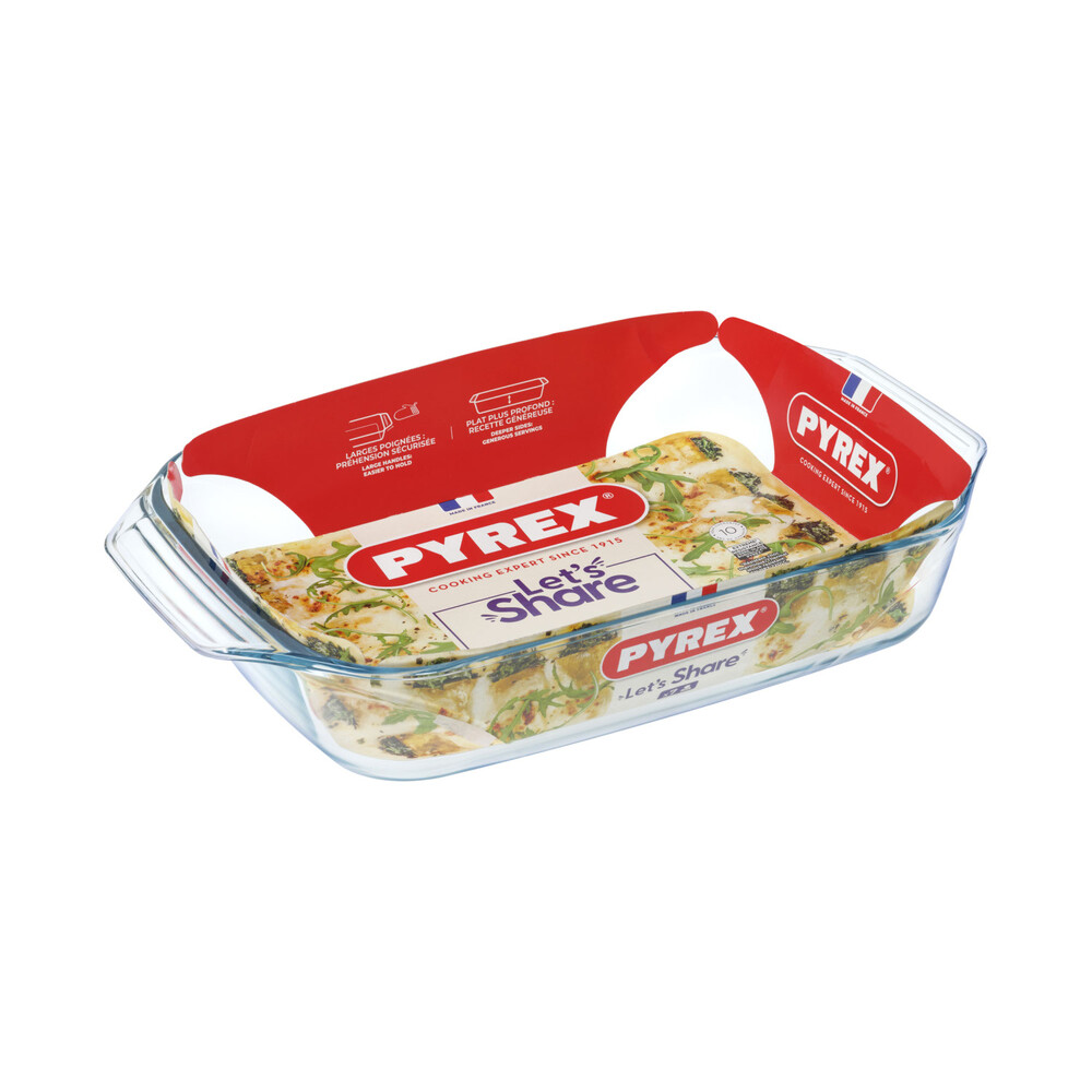 Borosilicate Glass Glass Baking Dish Coles Pyrex Let's Share