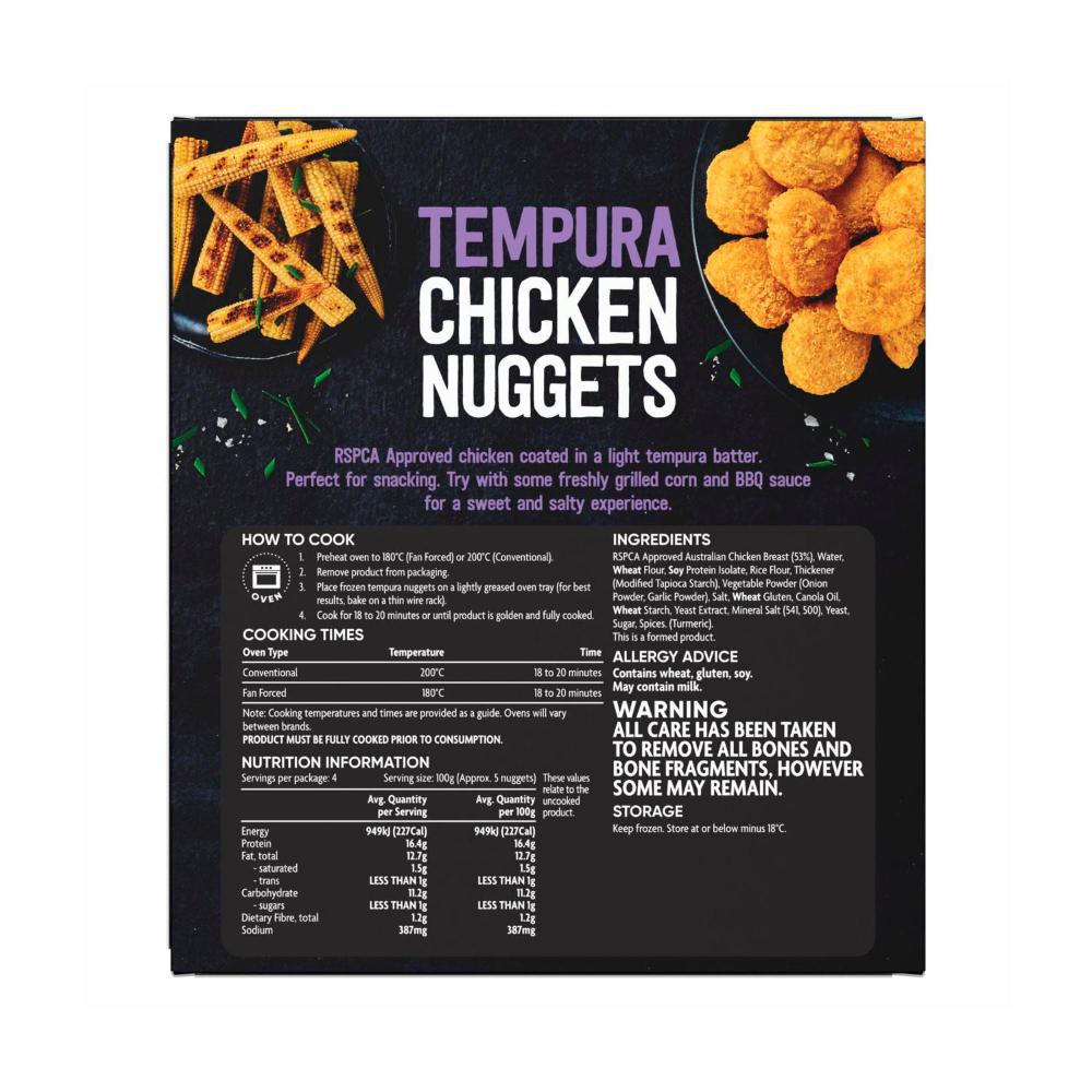 Buy Coles Tempura Chicken Nuggets 400g | Coles