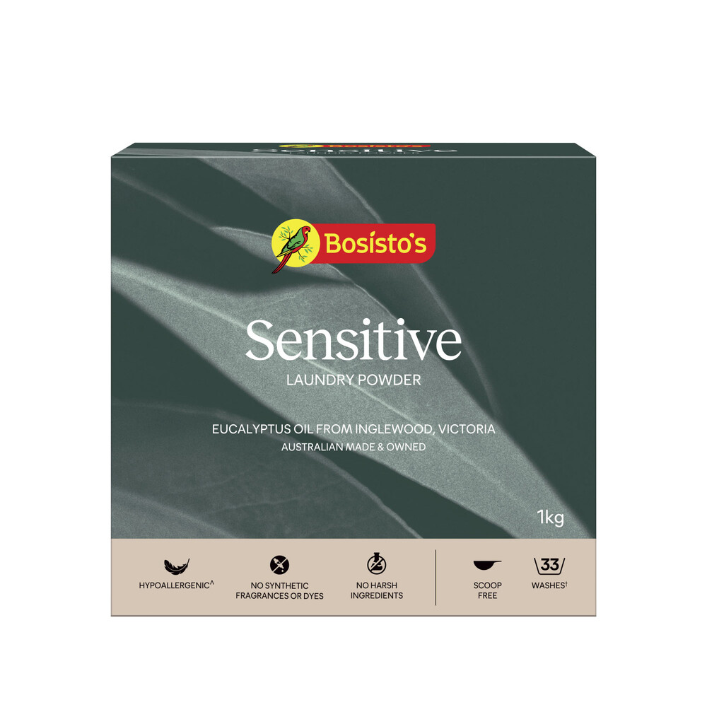 Buy Bosisto's Sensitive Laundry Powder 1kg Coles