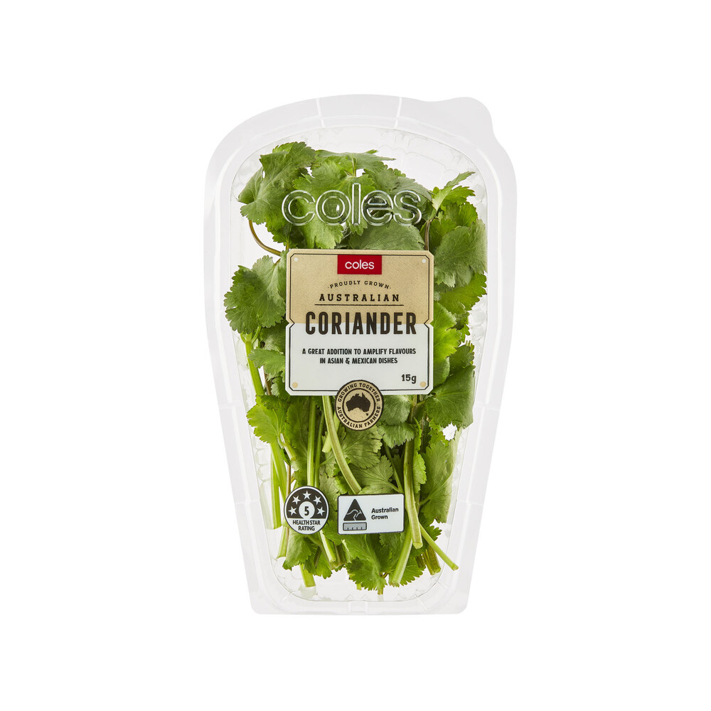 Buy Coles Herb Punnets Coriander 15g