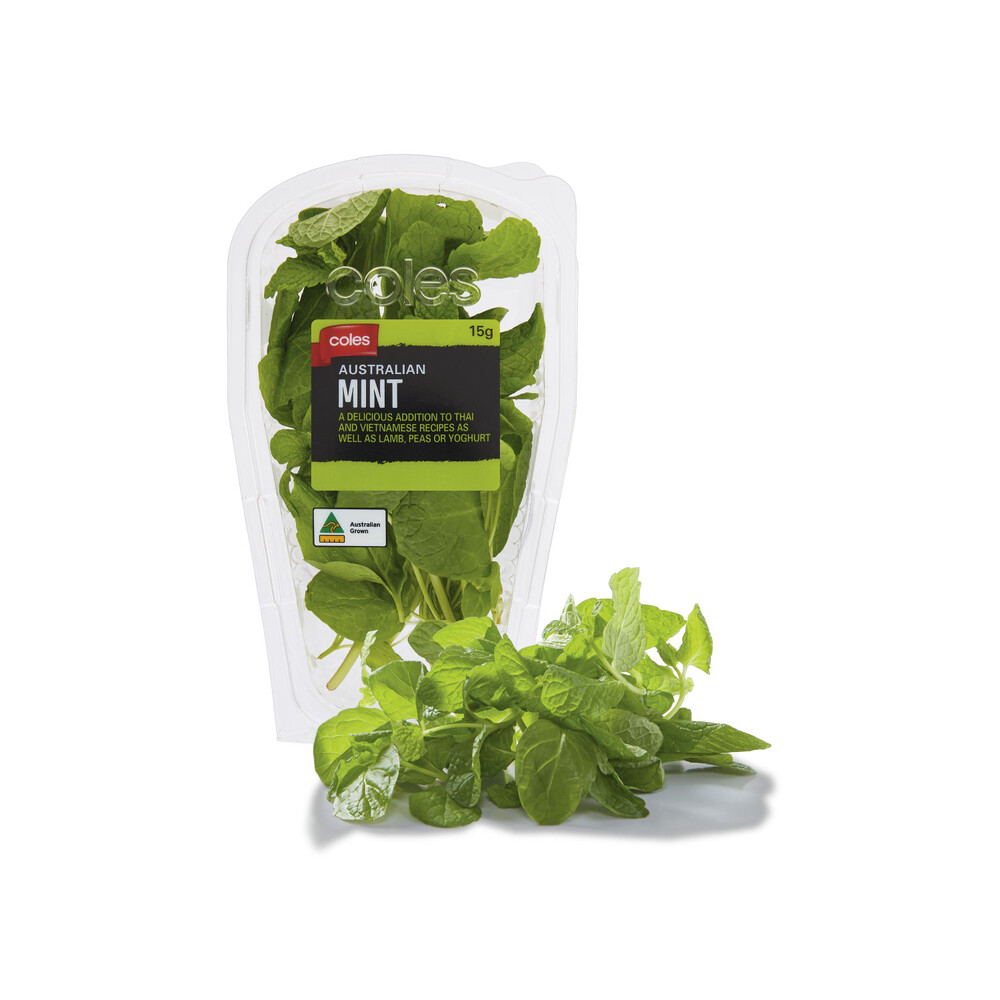 Buy Coles Herb Punnets Mint 15g