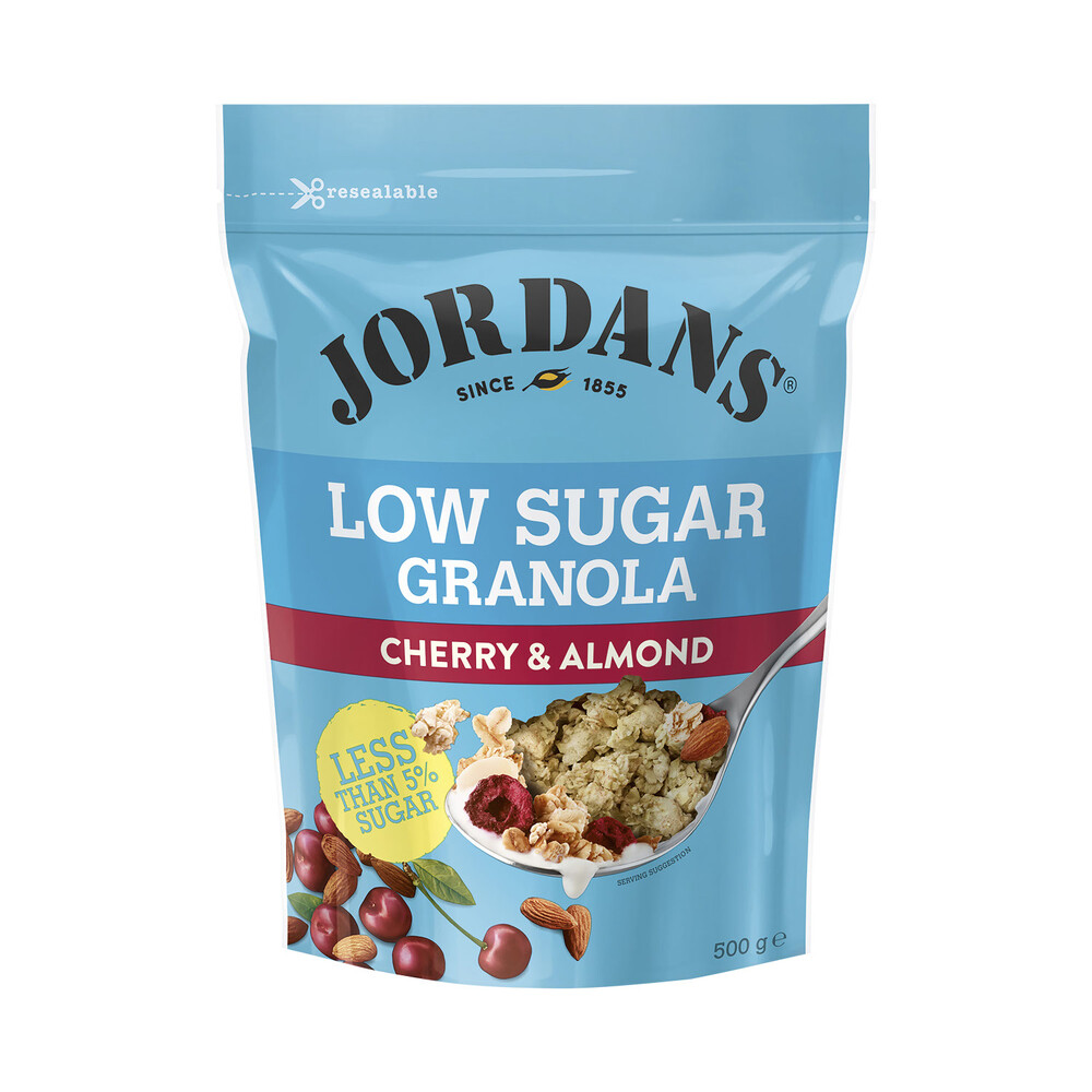 Buy Jordans Low Sugar Granola Cherry And Almond 500g Coles