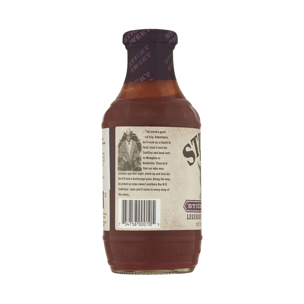 Stubb's Sticky Sweet Bbq Sauce | 510g