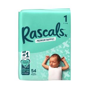 Rascal Friends Unisex Premium Newborn Nappies 3 5 Kg Size 1