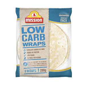 Mission Low Carb Wraps 6 Pack Coles Online