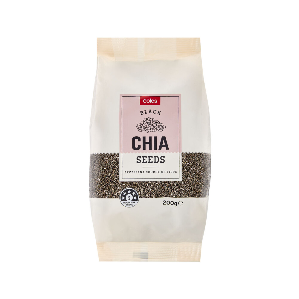 Coles Black Chia Mix | 200g