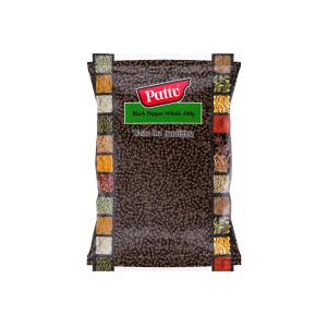 Pattu Whole Black Pepper, 200 g, catalogue pack image