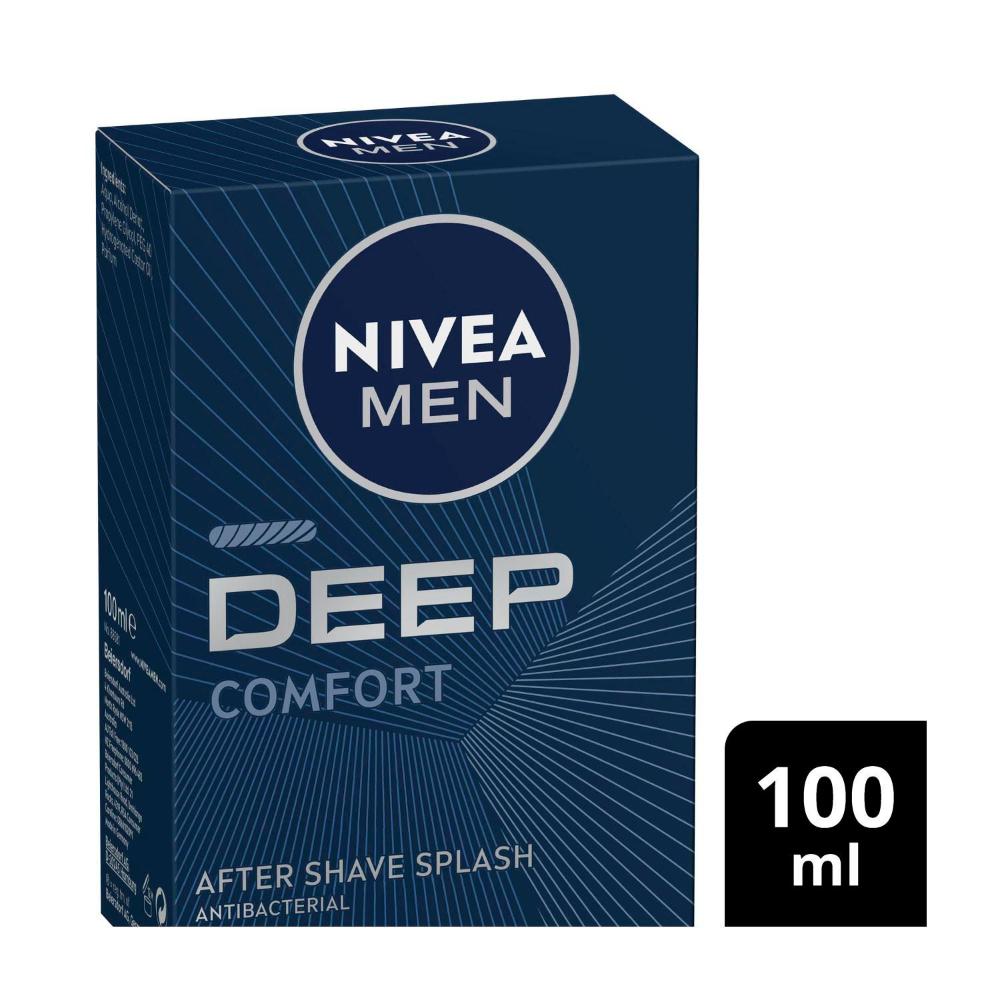 Buy Nivea Men Deep After Shave Splash 100mL Coles