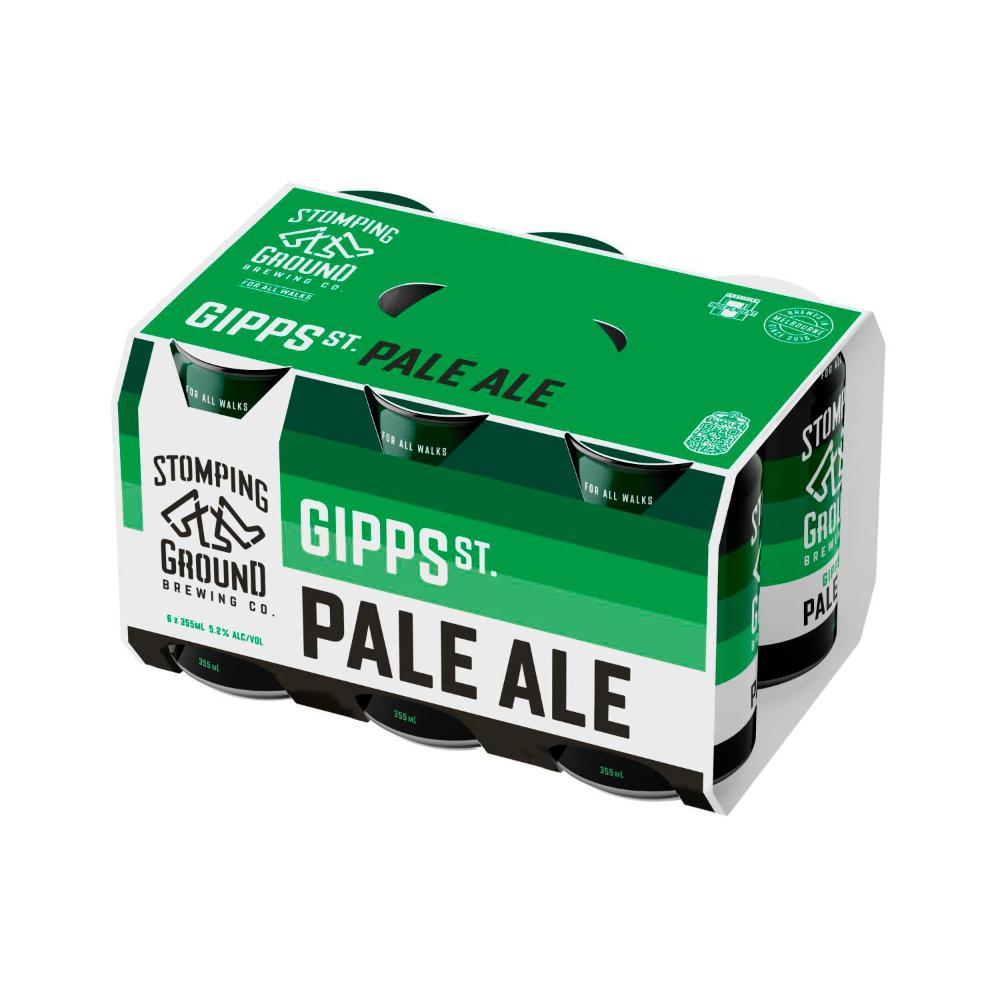 Buy Stomping Ground Gipps St Pale Ale Can 355mL 6 Pack Coles