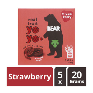 bear yo yo pure fruit rolls