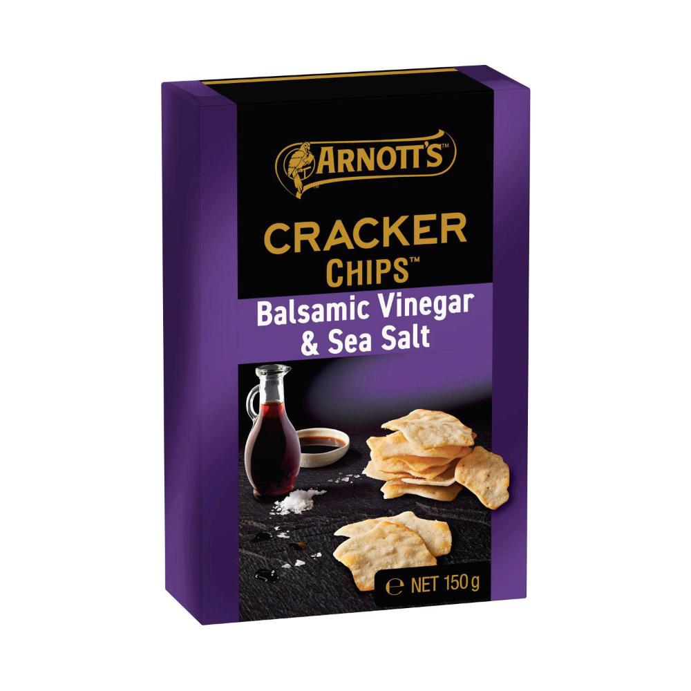 Buy Arnott's Cracker Chips Balsamic Vinegar & Sea Salt 150g Coles