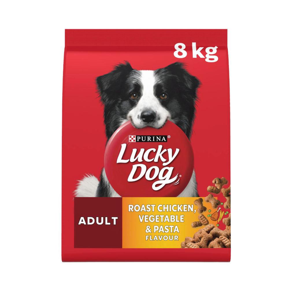 Buy Purina Lucky Dog Roast Chicken, Vegetable & Pasta Flavour