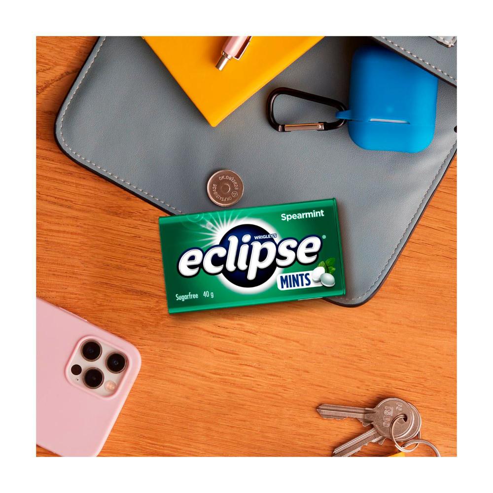 Buy Eclipse Spearmint Sugar Free Mints Tin 40g | Coles
