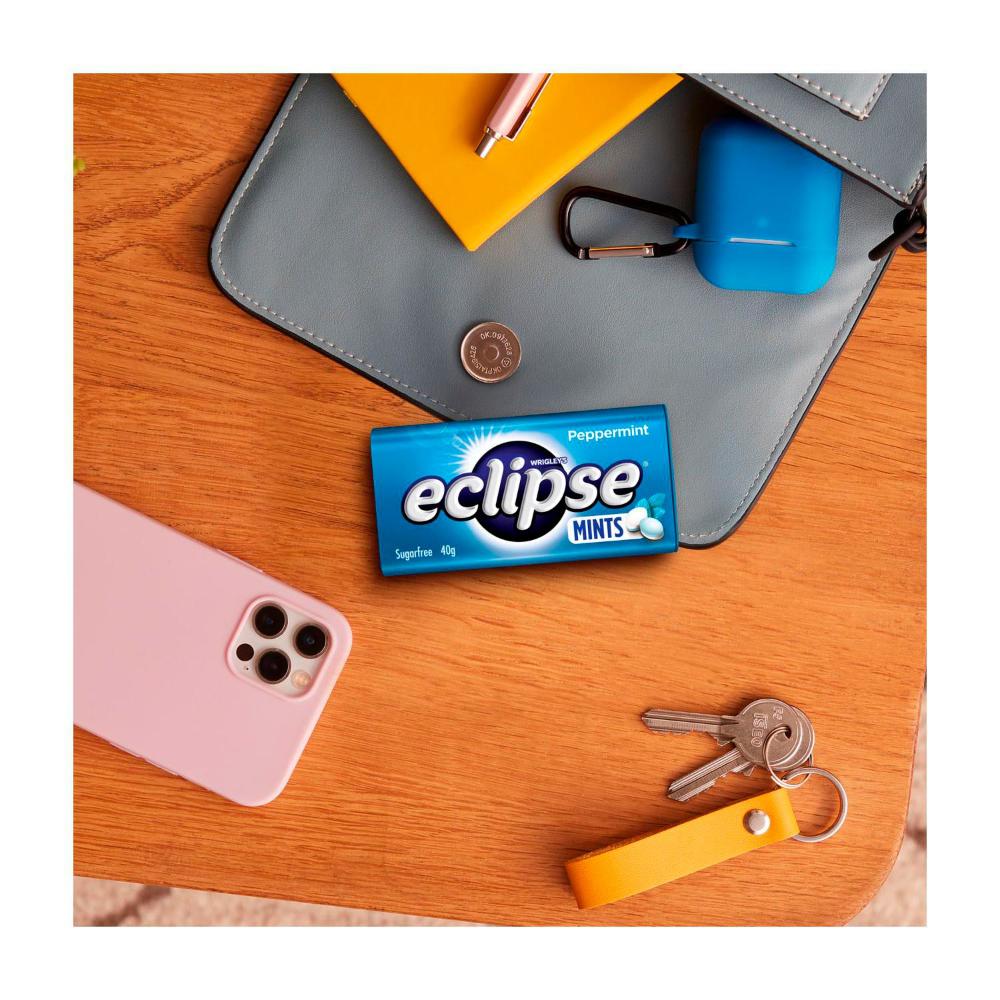 Eclipse Peppermint Sugar Free Mints Tin | 40g