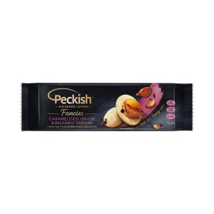 Peckish Fancies Rice Crackers Caramelised Onion | 90g