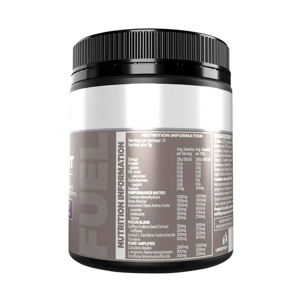 Musashi Pre Workout Powder Purple Grape | 225g