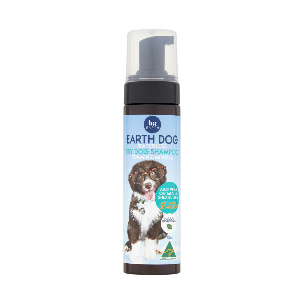 Buy BX Earth Dog Dry Shampoo Foaming Mouse Aloe Vera Oatmeal & Shea