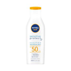 nivea sun sensitive face cream spf 50