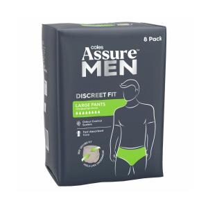 Coles Assure Pants For Men Large 
