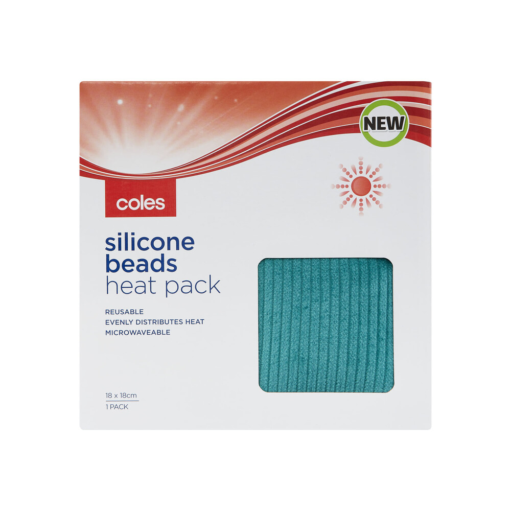 Buy Coles Heat Pack Silicone Bead 1 each Coles