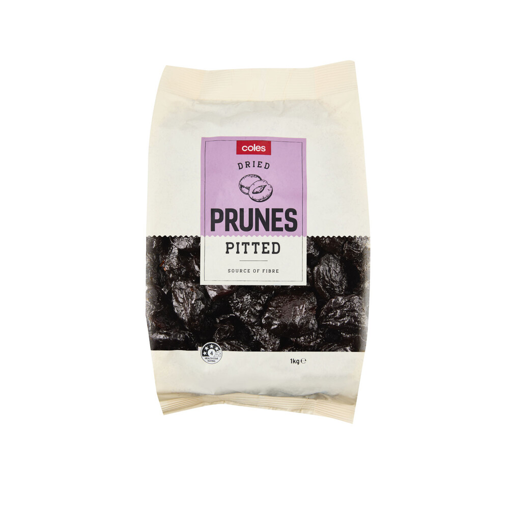 Buy Coles Dried Pitted Prunes 1kg Coles