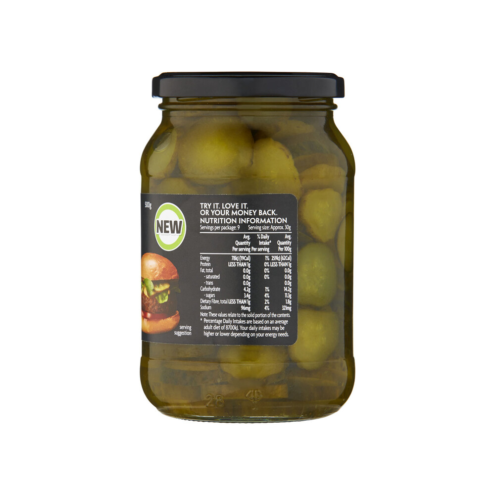 Coles Special Burger Pickles | 500g