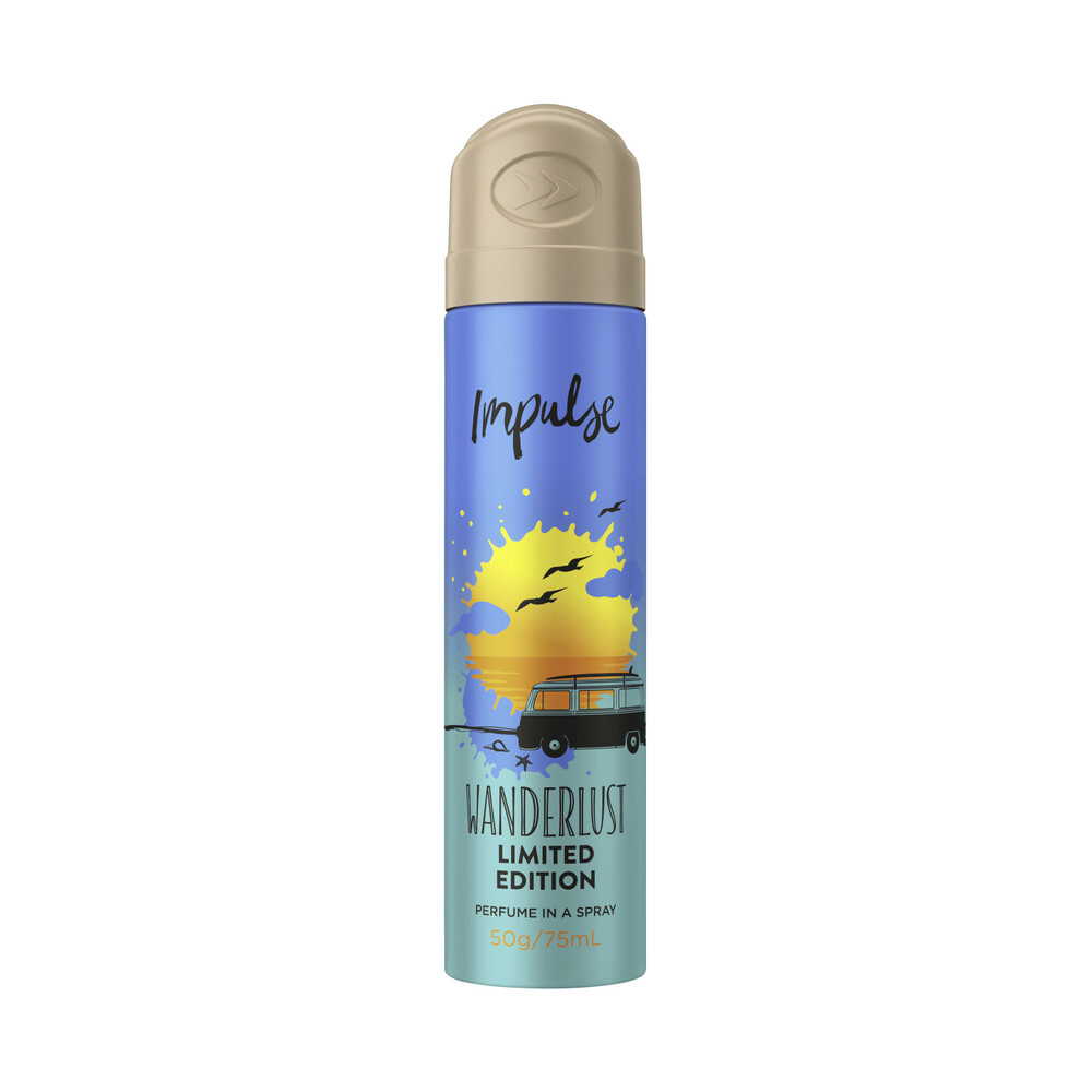 Buy Impulse Wanderlust Deodorant 75mL Coles