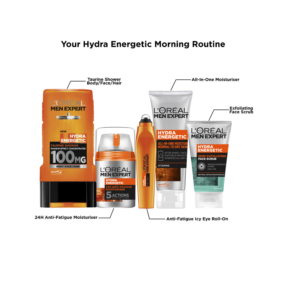 L'Oreal Paris Men Expert Hydra Energetic Face Wash | 100mL