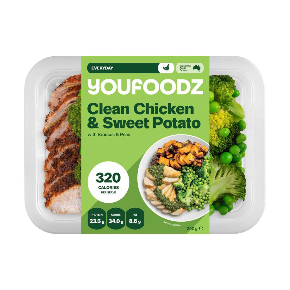 Youfoodz Clean Chicken With Sweet Potato & Broccoli