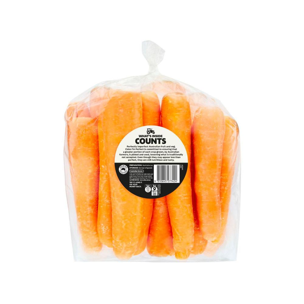Buy Coles I'm Perfect Carrots Prepacked Coles