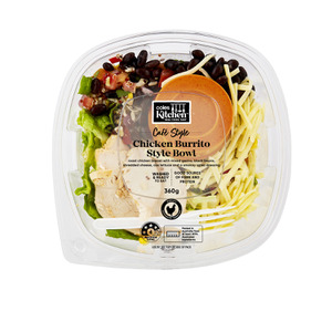 Coles Rspca Approved Fresh Kitchen Naked Burrito Salad 360g