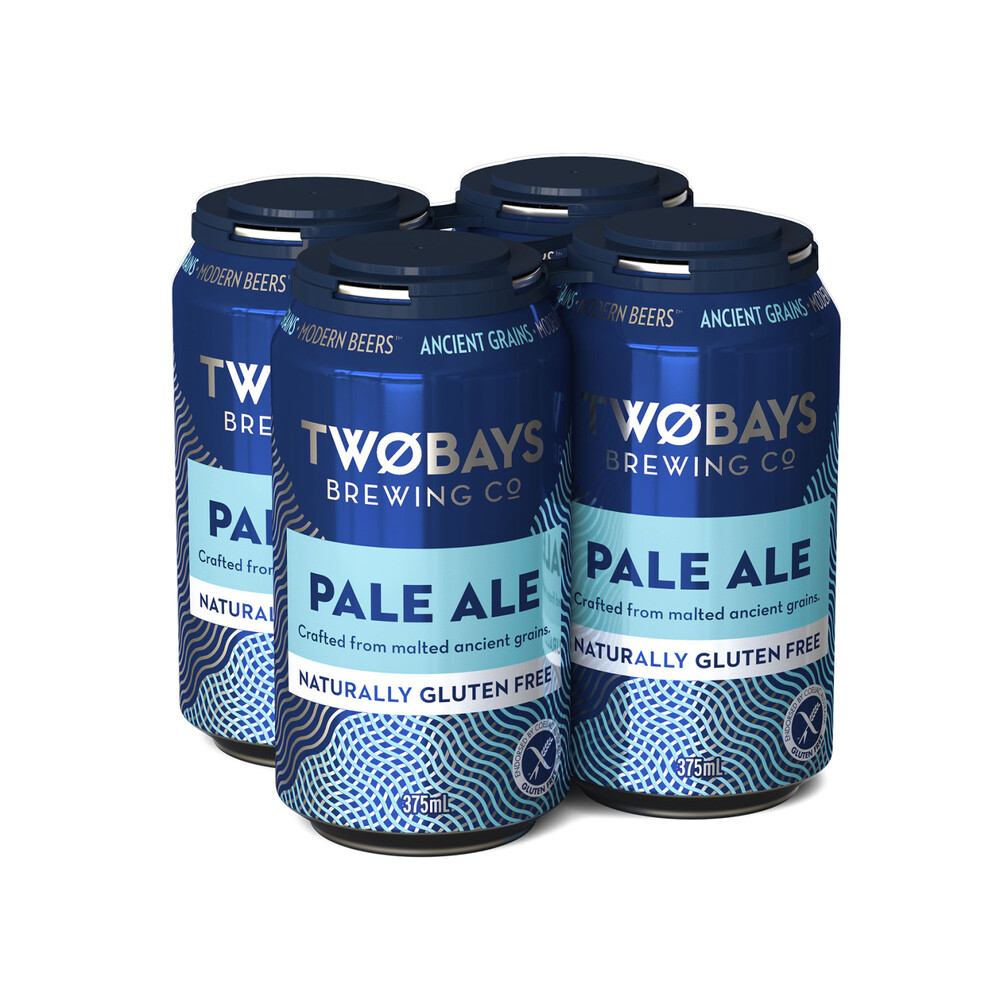 Buy Two Bays Gluten Free Pale Ale Can 375mL 4 Pack Coles