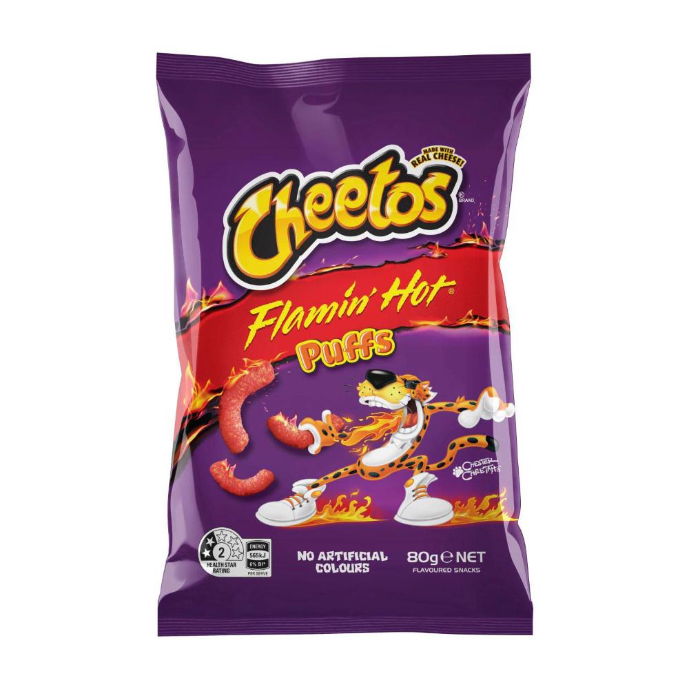 Buy Cheetos Puffs Flaming Hot 80g Coles