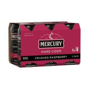 Mercury Hard Cider Crushed Raspberry Can 375ml Coles Online