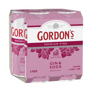 Gordons Pink & Soda 250ml