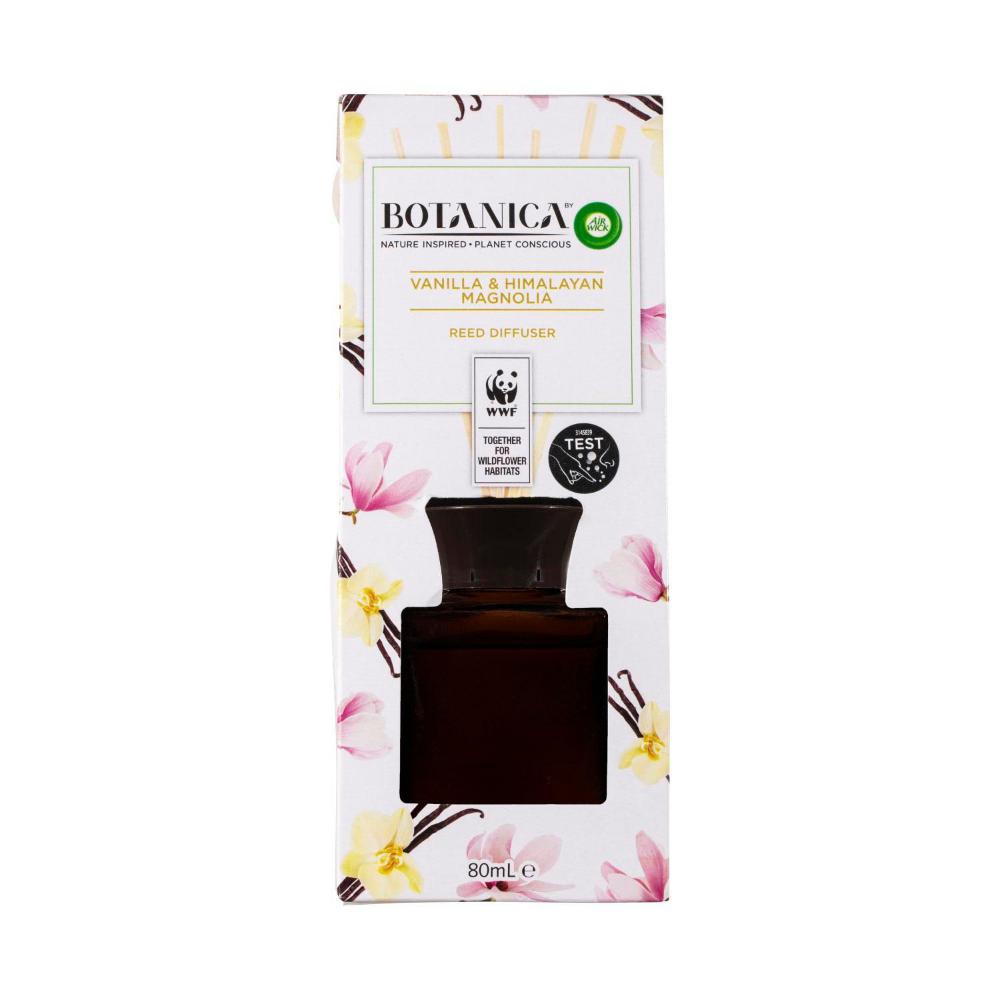 Buy Botanica Vanilla & Himalayan Magnolia Reed Diffuser 80mL Coles