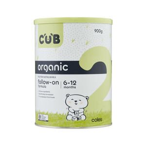 cub organic baby food